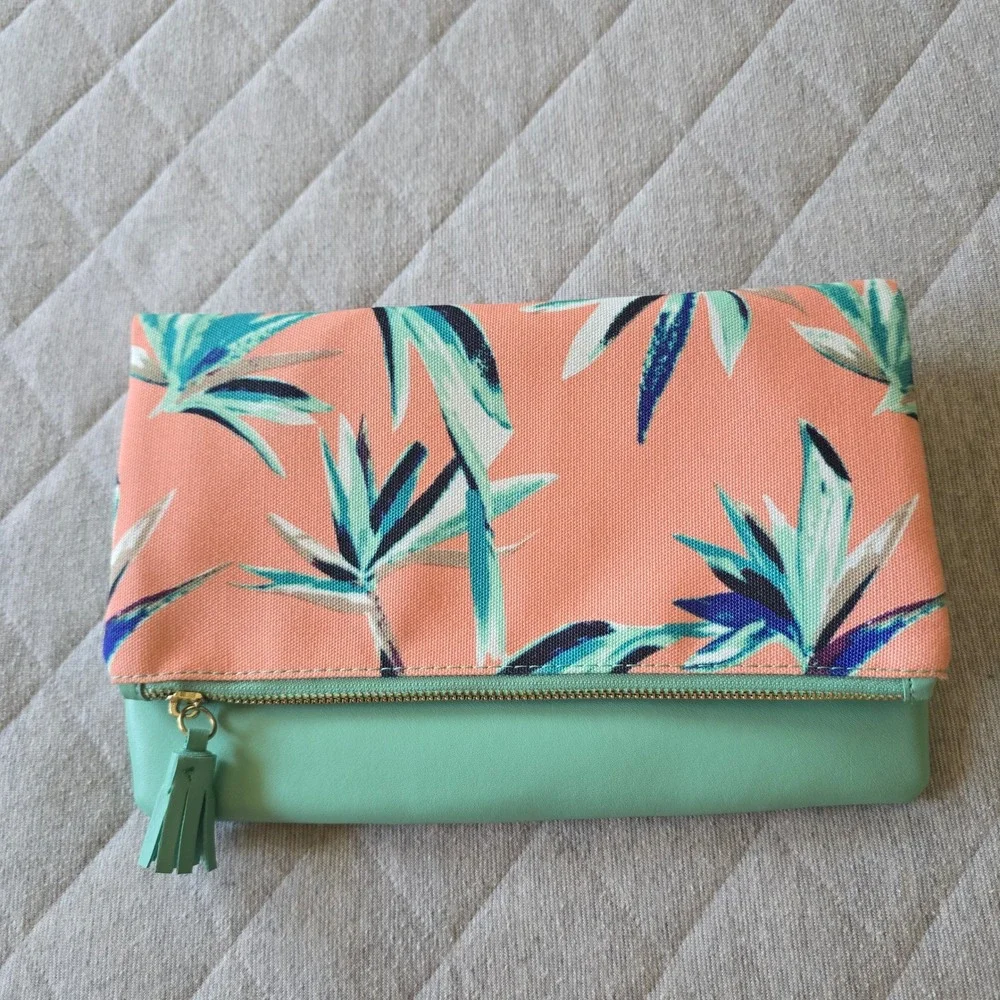 Anthropologie Rachel Pally Fold Over Clutch Purse